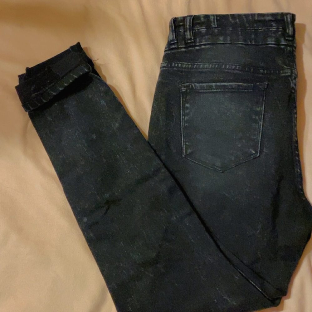 Stylish Black Denim Jeans